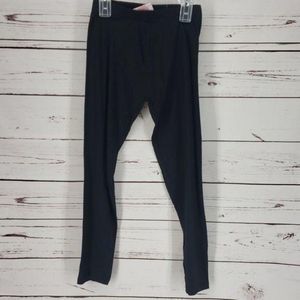 Real Love Black Fitted girls‎ tights Leggings size 6/6x